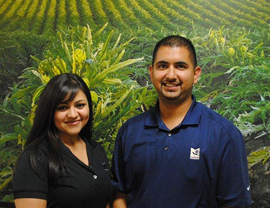 Markon’s Food Safety Director Mario Estrada, Jr. and Angie Ramirez, Food Safety Administrator