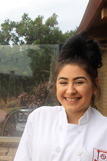 Alexsis P, Culinary Student, Rancho Cielo Drummond Academy