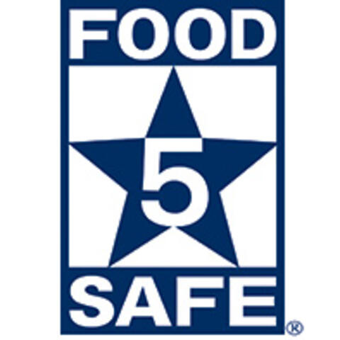 5-Star Food Safety Logo